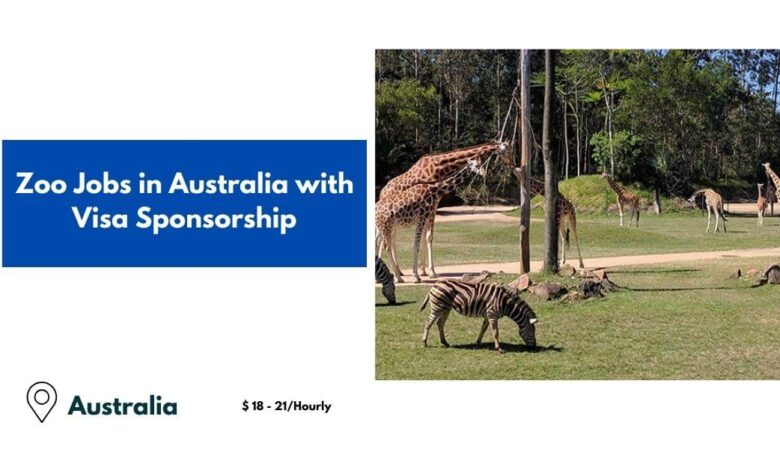 Zoo Jobs in Australia with Visa Sponsorship