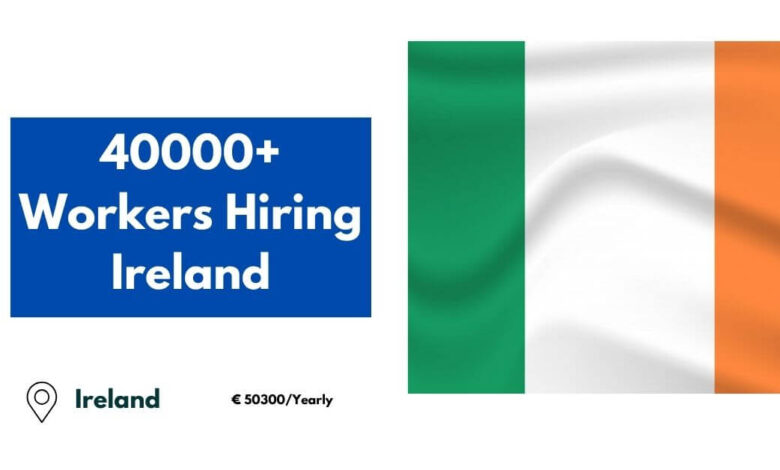 40000+ Workers Hiring Ireland