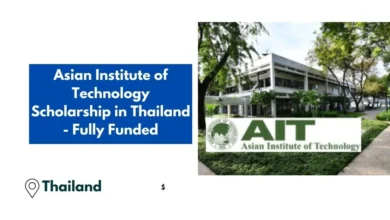 Asian Institute of Technology Scholarship in Thailand