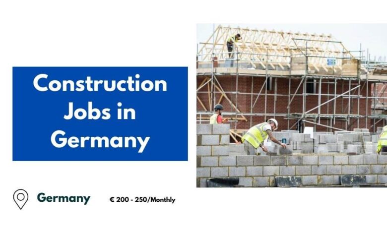 Construction Jobs in Germany