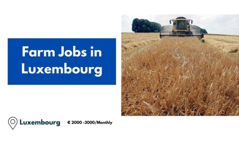 Farm Jobs in Luxembourg