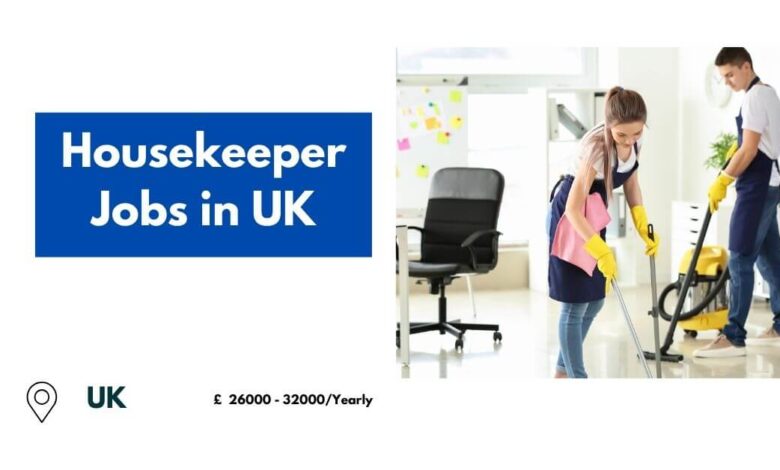 Housekeeper Jobs in UK