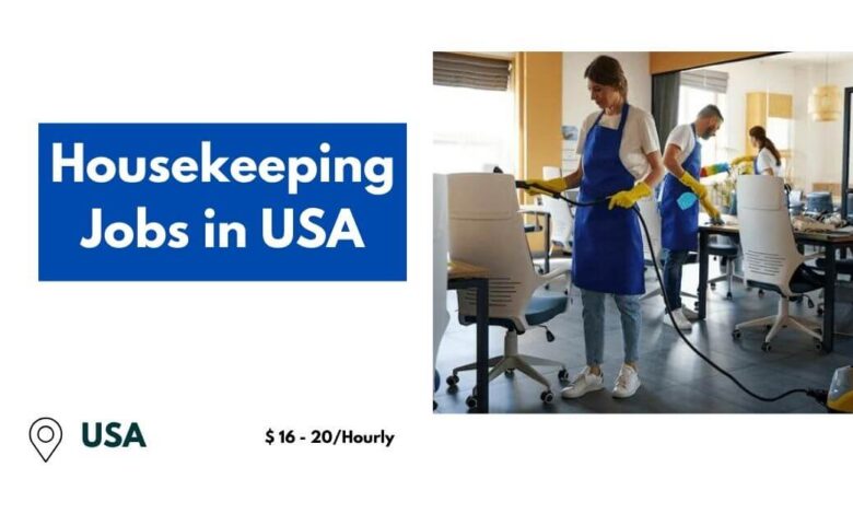 Housekeeping Jobs in USA