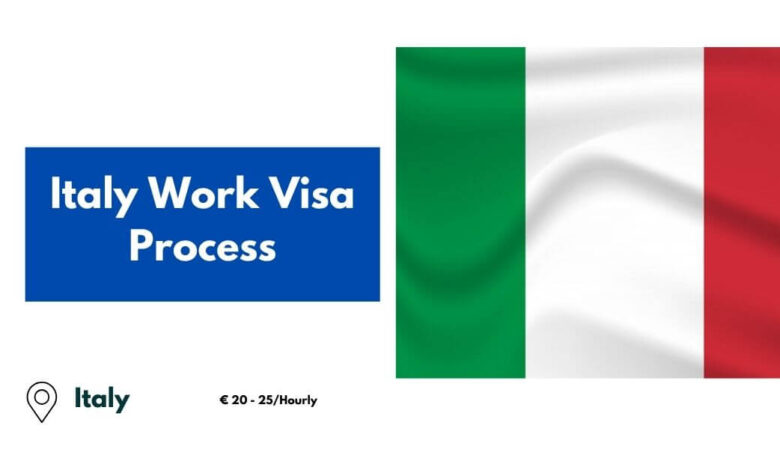 Italy Work Visa Process