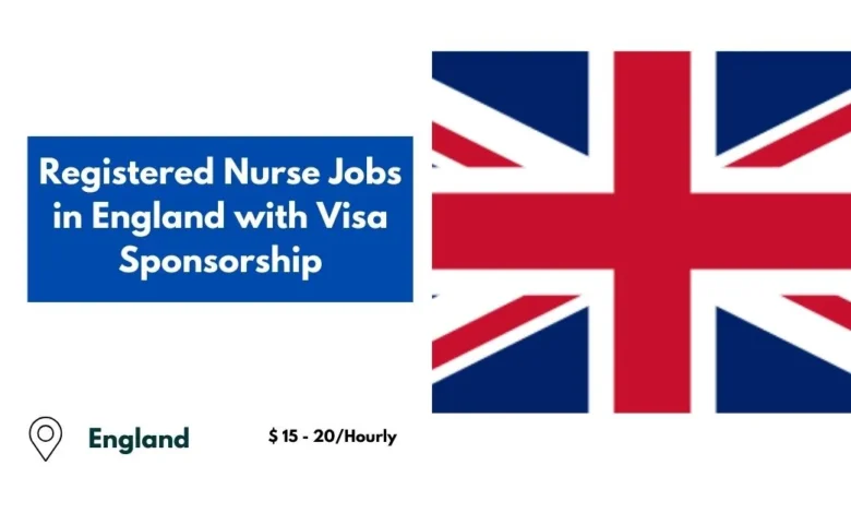 Registered Nurse Jobs in England