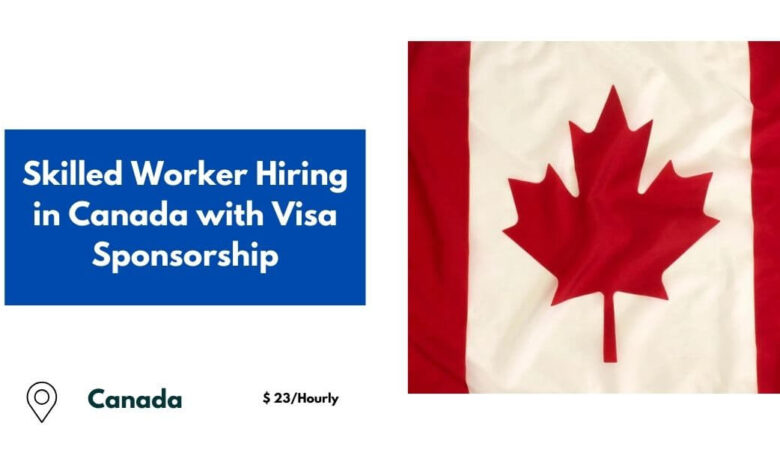 Skilled Worker Hiring in Canada with Visa Sponsorship