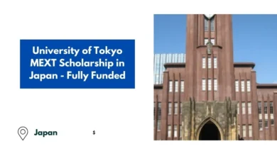 University of Tokyo MEXT Scholarship