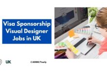 Visa Sponsorship Visual Designer Jobs in UK