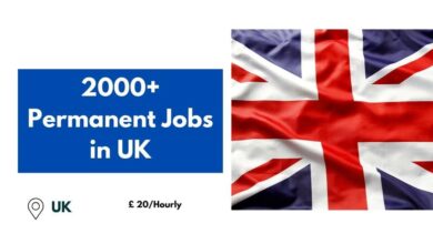 2000+ Permanent Jobs in UK