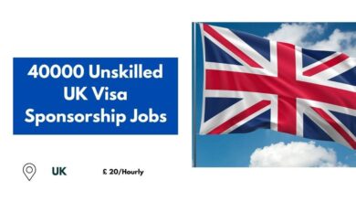 40000 Unskilled UK Visa Sponsorship Jobs