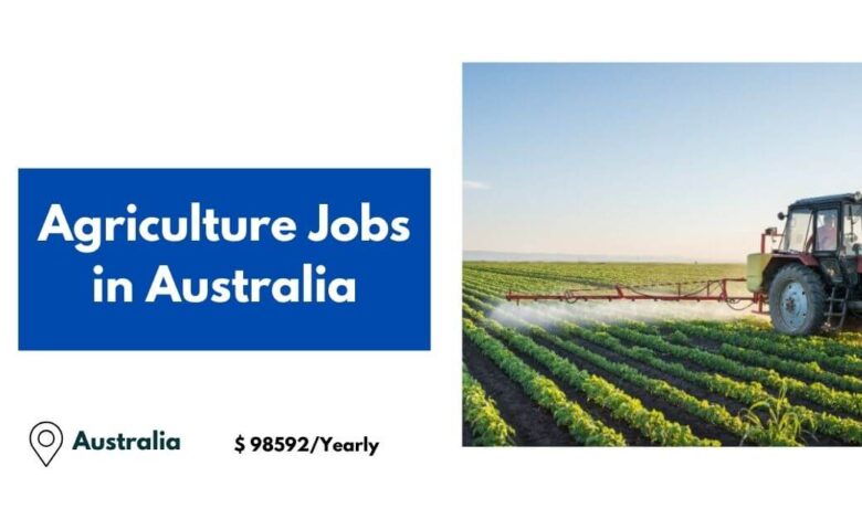 Agriculture Jobs in Australia