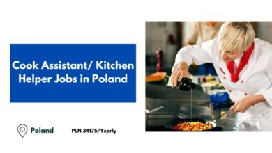 Cook Assistant/ Kitchen Helper Jobs in Poland