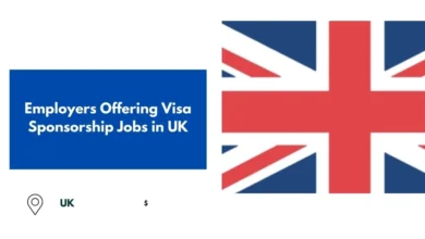 Visa Sponsorship Jobs in UK