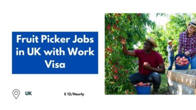 Fruit Picker Jobs in UK with Work Visa