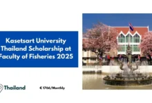 Kasetsart University Thailand Scholarship