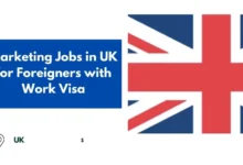 Marketing Jobs in UK for Foreigners