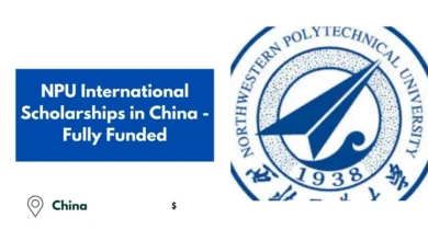 NPU International Scholarships in China