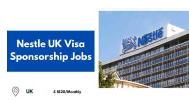 Nestle UK Visa Sponsorship Jobs