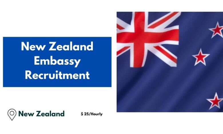 New Zealand Embassy Recruitment