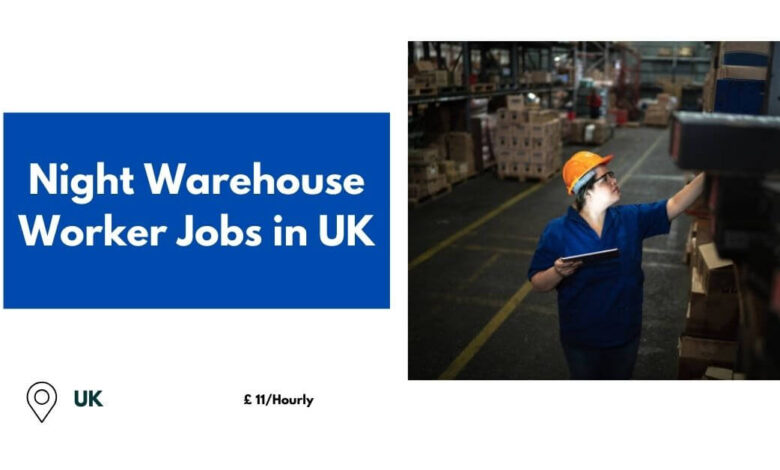 Night Warehouse Worker Jobs in UK