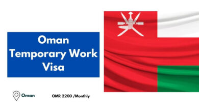 Oman Temporary Work Visa