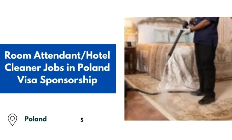 Room Attendant Hotel Cleaner Jobs in Poland