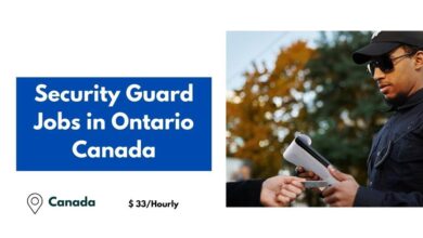 Security Guard Jobs in Ontario Canada