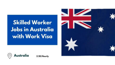 Skilled Worker Jobs in Australia with Work Visa