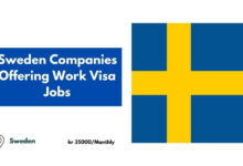 Sweden Companies Offering Work Visa Jobs