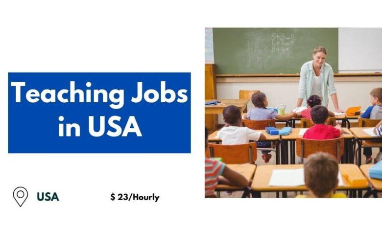 Teaching Jobs in USA