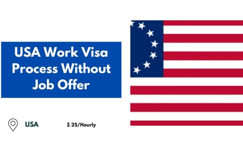 USA Work Visa Process Without Job Offer