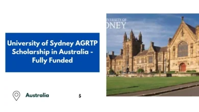 University of Sydney AGRTP Scholarship in Australia