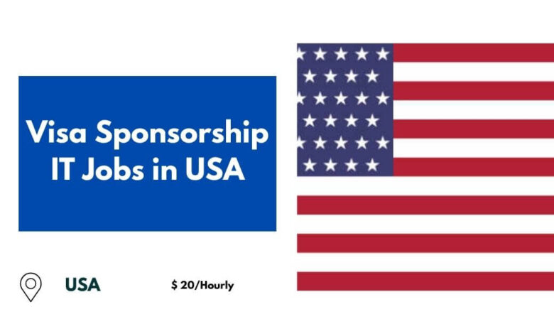 Visa Sponsorship IT Jobs in USA