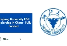 Zhejiang University CSC Scholarship in China