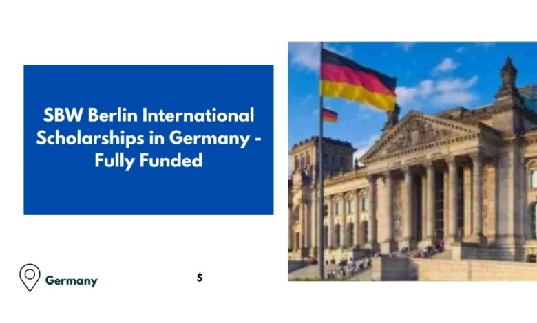 SBW Berlin International Scholarships in Germany