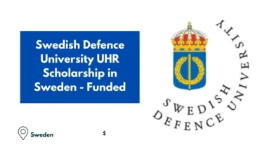 Swedish Defence University UHR Scholarship