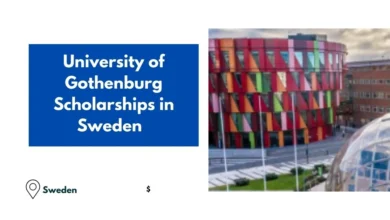 University of Gothenburg Scholarships in Sweden