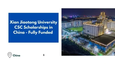 Xian Jiaotong University CSC Scholarships