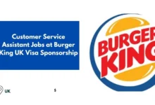 Customer Service Assistant Jobs at Burger King UK