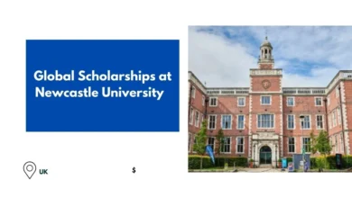 Global Scholarships at Newcastle University