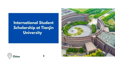 International Student Scholarship at Tianjin University