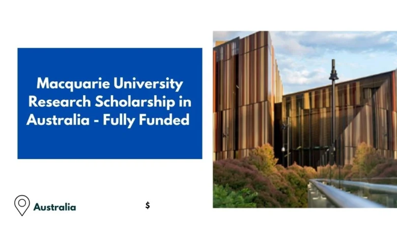 Macquarie University Research Scholarship in Australia